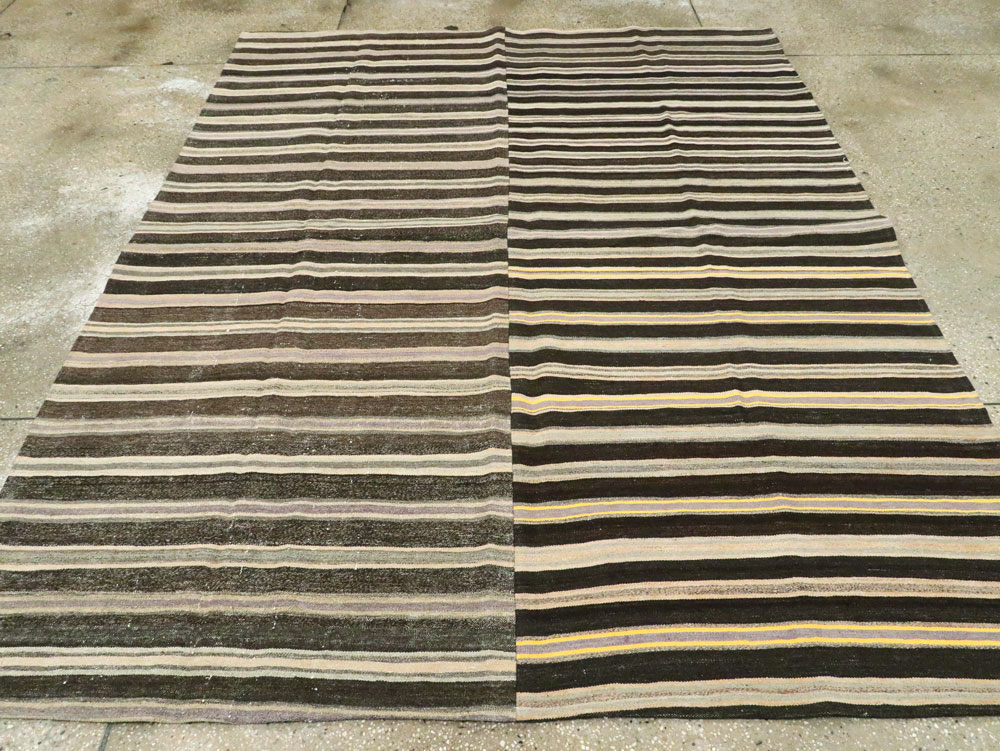 Vintage Turkish Flatweave Kilim, No.27850 - Gsblank