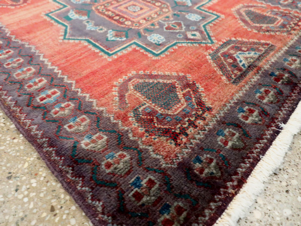 Vintage Persian Hamadan Rug, No.27855 - Gsblank