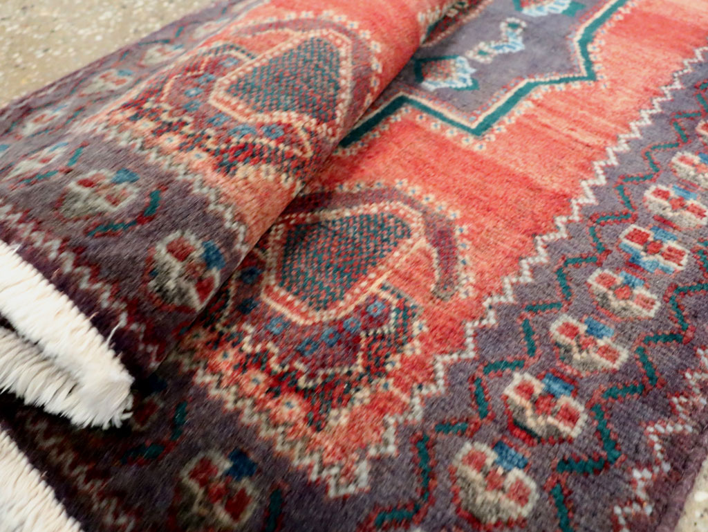 Vintage Persian Hamadan Rug, No.27855 - Gsblank