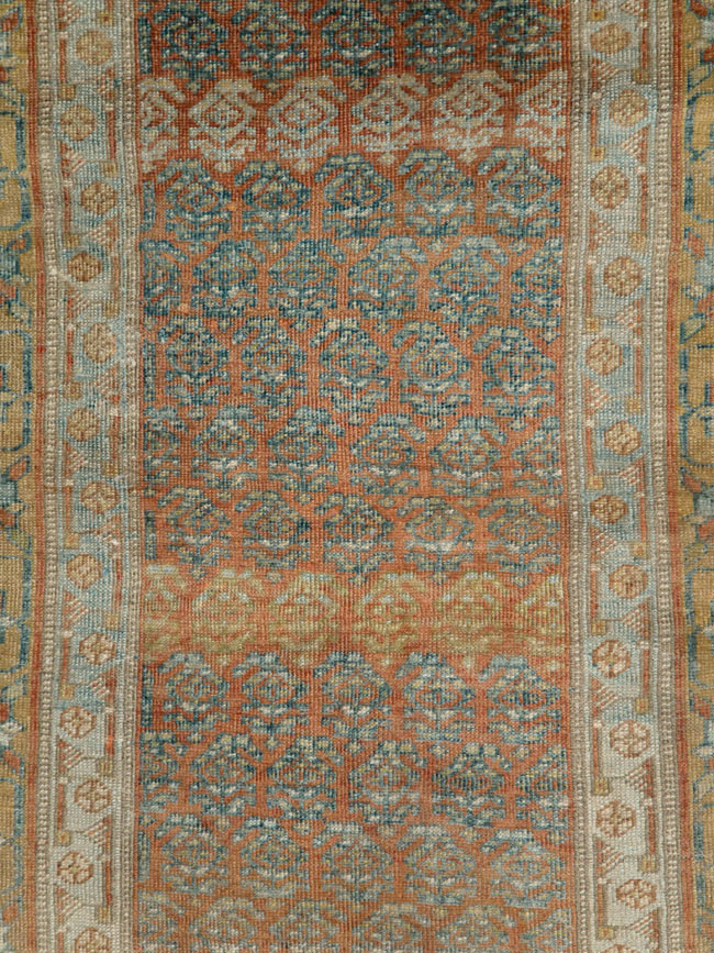 Antique Persian Kurd Bidjar Gallery Carpet, No.27858 - Gsblank