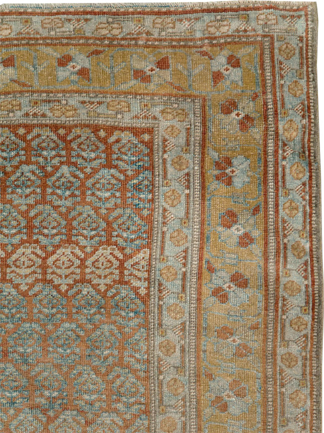 Antique Persian Kurd Bidjar Gallery Carpet, No.27858 - Gsblank