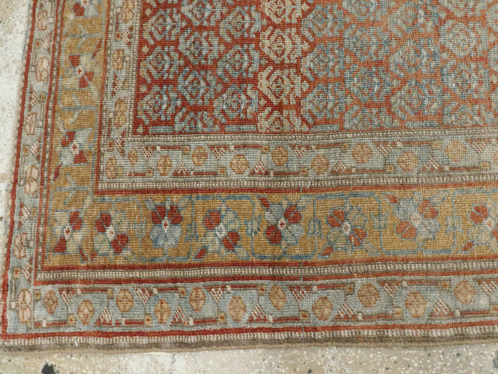 Antique Persian Kurd Bidjar Gallery Carpet, No.27858 - Gsblank