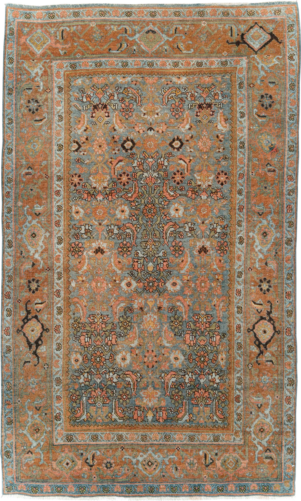 Antique Persian Bidjar Accent Rug, No.27862 - Gsblank