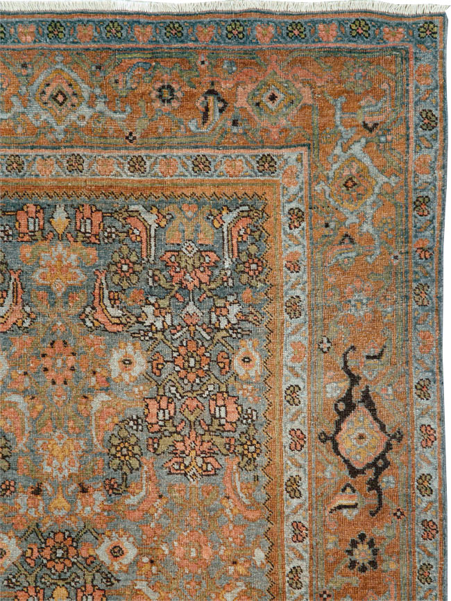 Antique Persian Bidjar Accent Rug, No.27862 - Gsblank