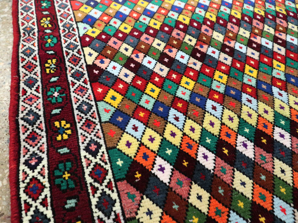 Vintage Persian Hamadan Rug, No.27865 - Gsblank