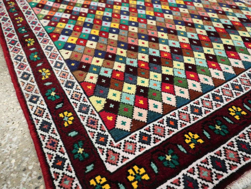 Vintage Persian Hamadan Rug, No.27865 - Gsblank