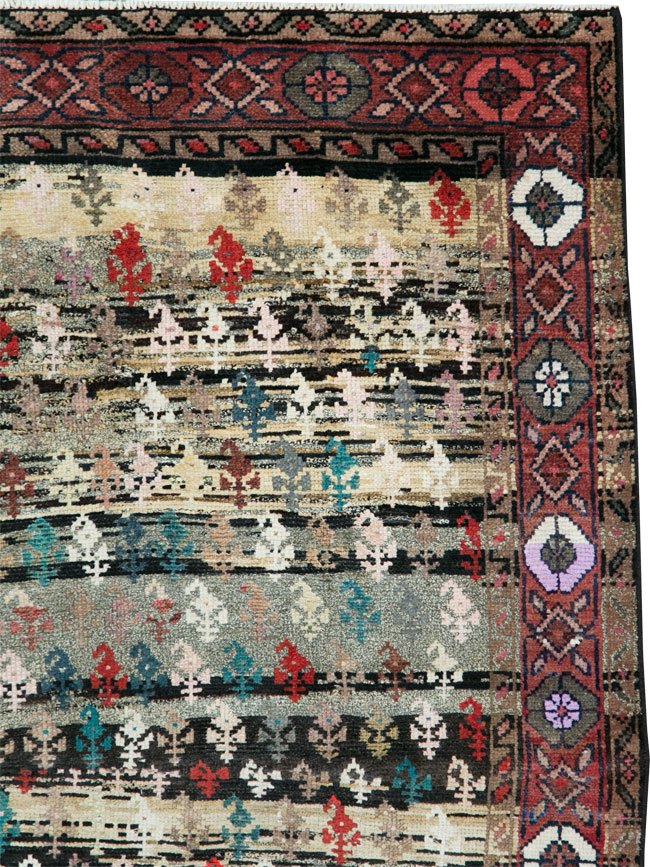 Vintage Persian Hamadan Rug, No.27866 - Gsblank