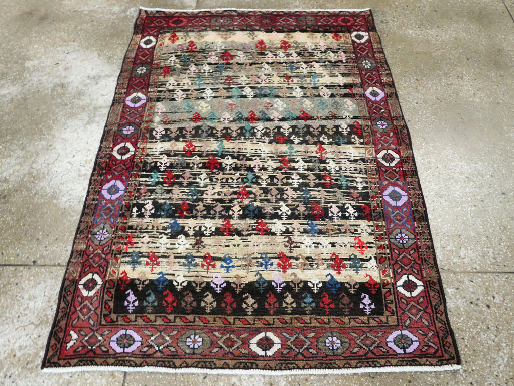 Vintage Persian Hamadan Rug, No.27866 - Gsblank