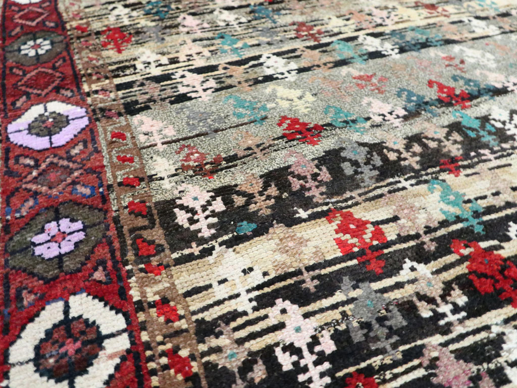 Vintage Persian Hamadan Rug, No.27866 - Gsblank