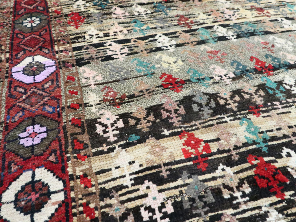 Vintage Persian Hamadan Rug, No.27866 - Gsblank