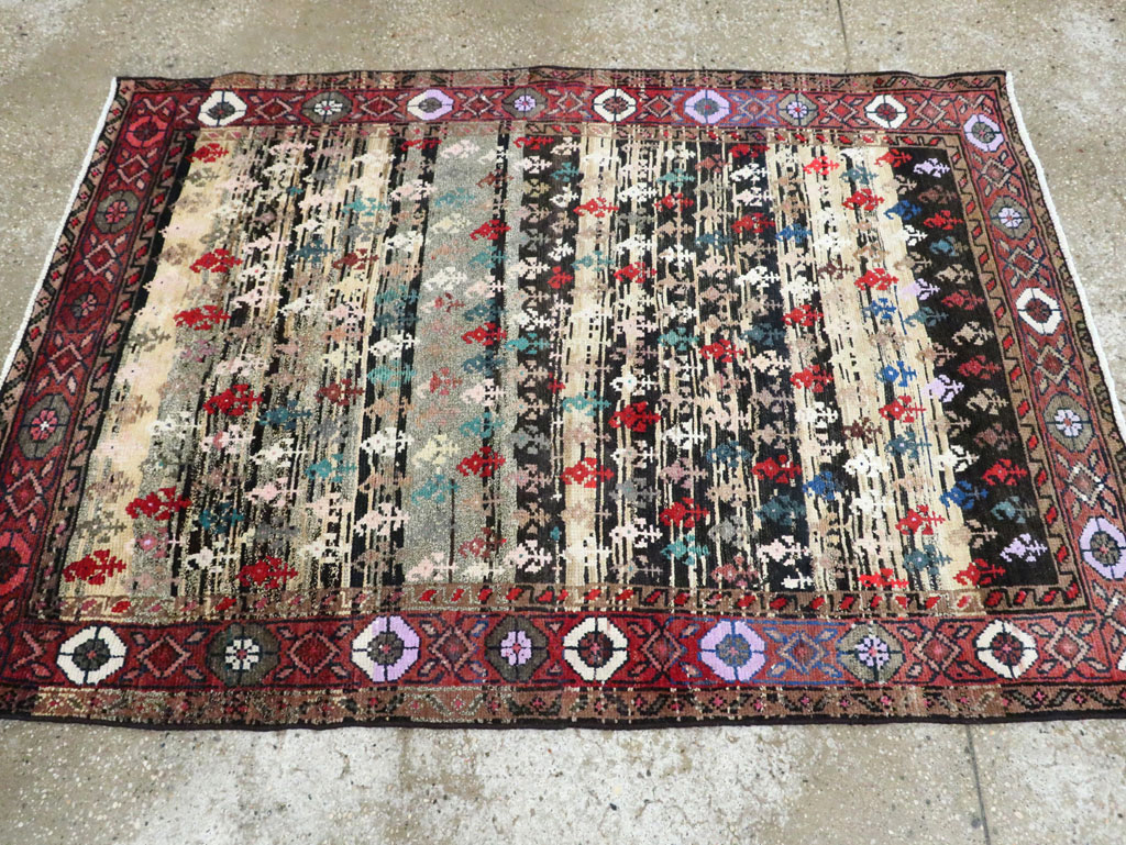 Vintage Persian Hamadan Rug, No.27866 - Gsblank