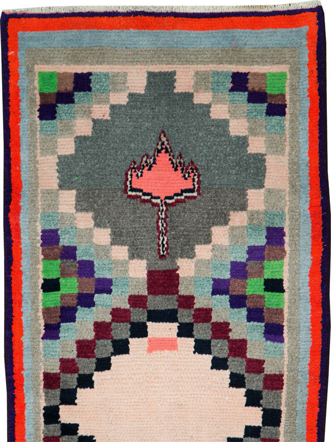 Vintage Persian Mahal Small Runner, No.27868 - Gsblank