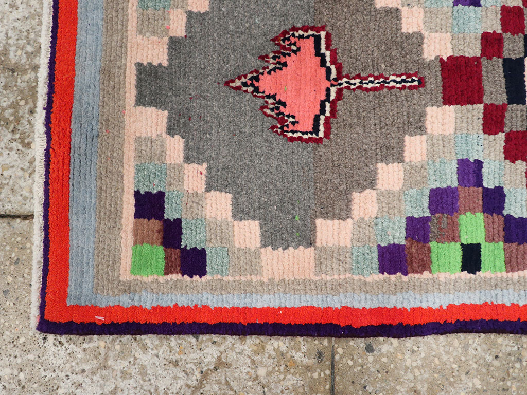 Vintage Persian Mahal Small Runner, No.27868 - Gsblank