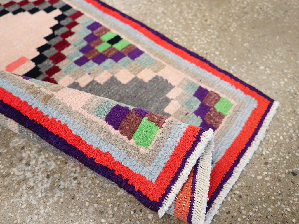 Vintage Persian Mahal Small Runner, No.27868 - Gsblank