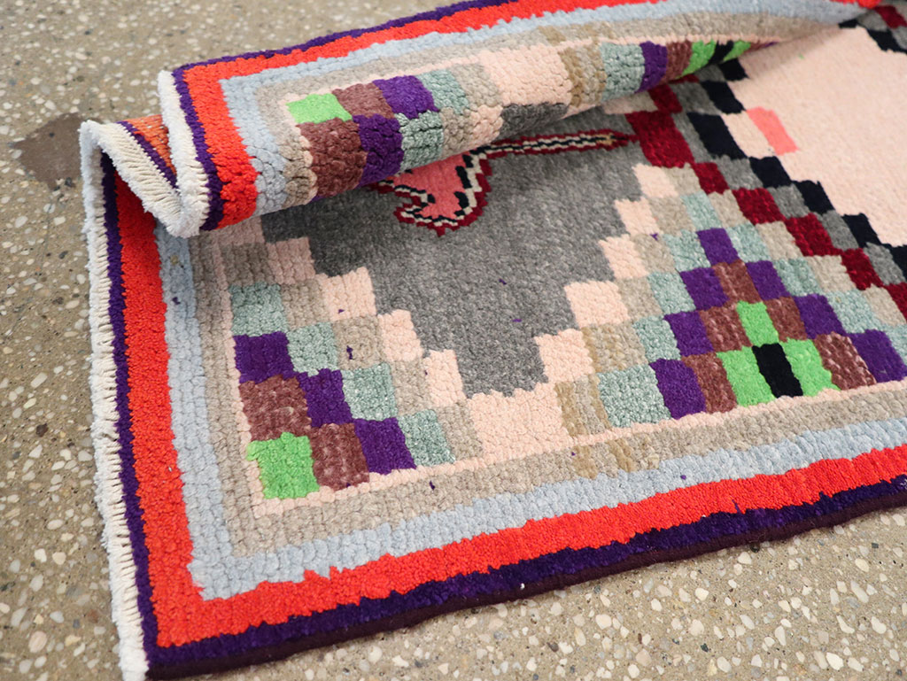 Vintage Persian Mahal Small Runner, No.27868 - Gsblank