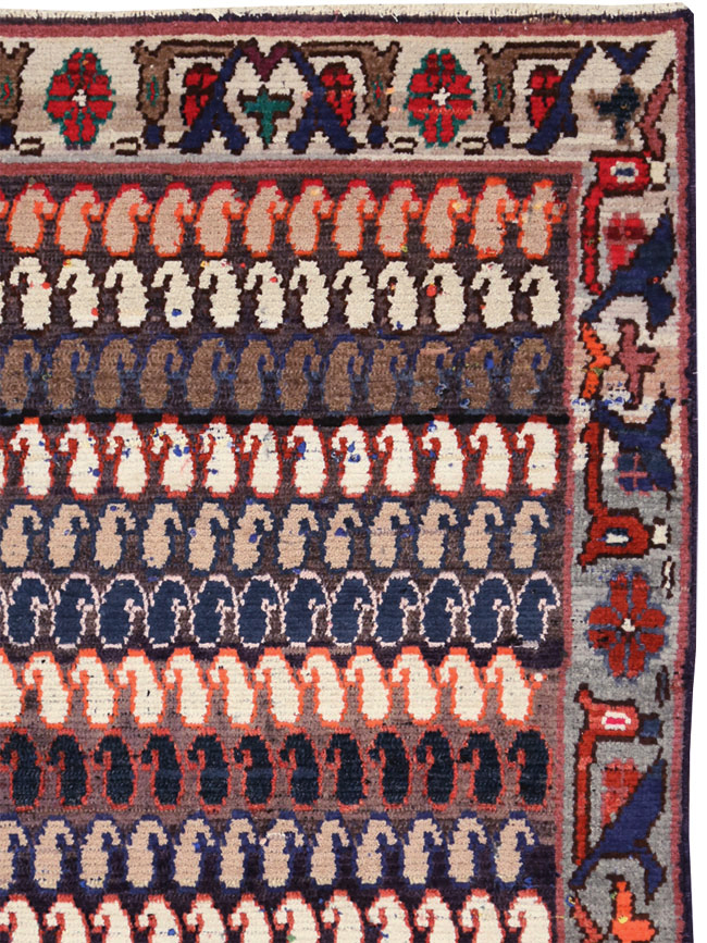 Vintage Persian Hamadan Rug, No.27871 - Gsblank