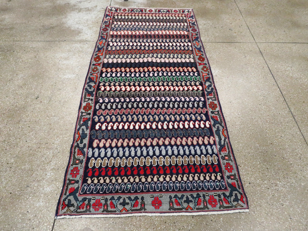 Vintage Persian Hamadan Rug, No.27871 - Gsblank