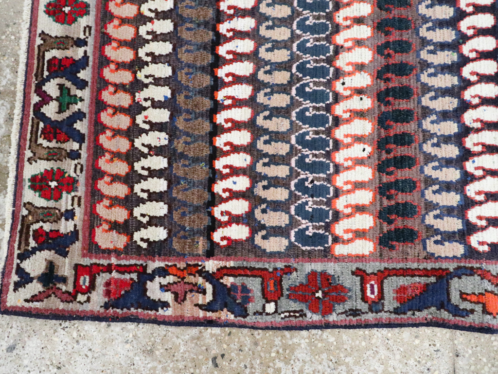 Vintage Persian Hamadan Rug, No.27871 - Gsblank
