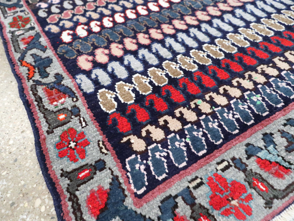 Vintage Persian Hamadan Rug, No.27871 - Gsblank