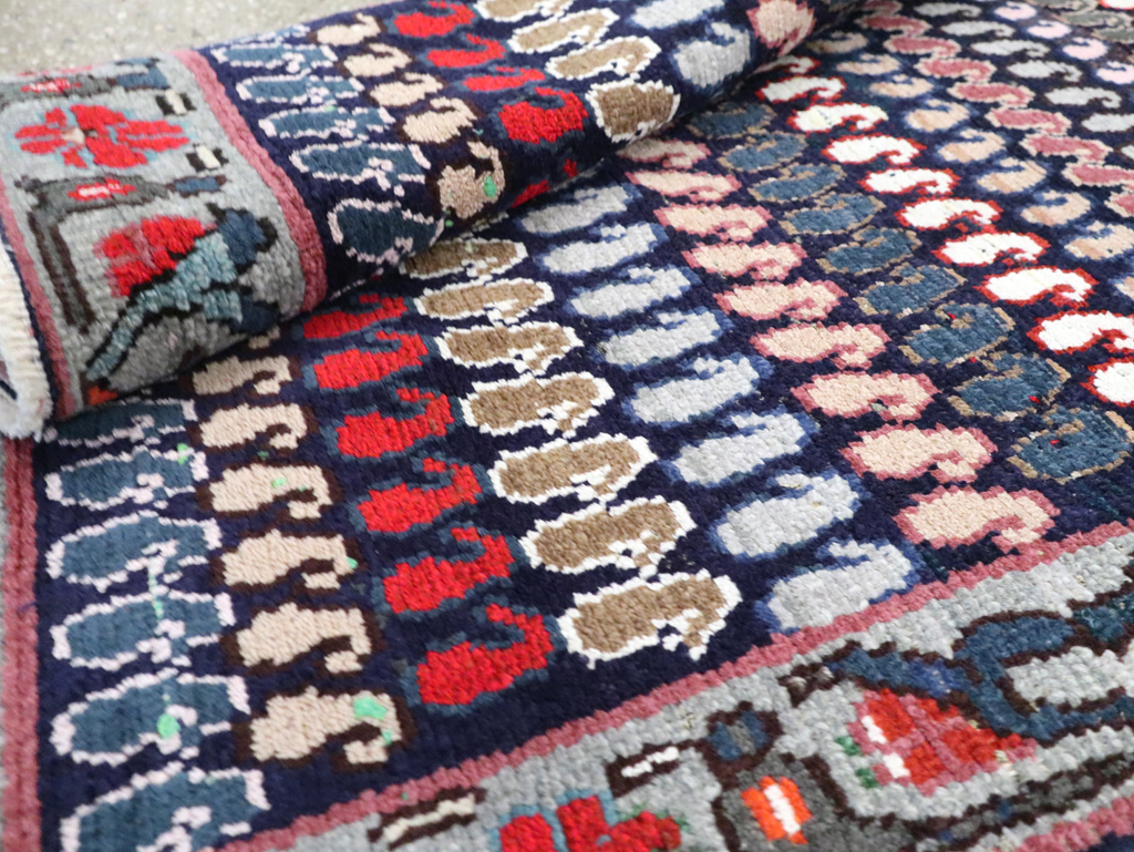 Vintage Persian Hamadan Rug, No.27871 - Gsblank