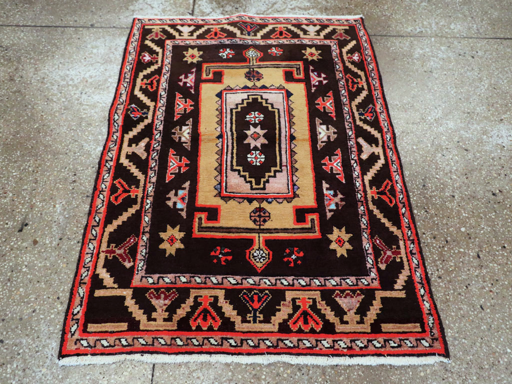 Vintage Persian Hamadan Rug, No.27876 - Gsblank
