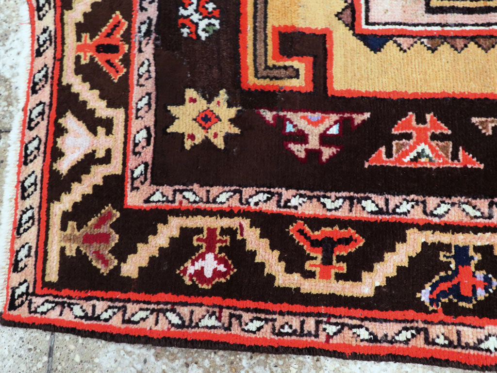 Vintage Persian Hamadan Rug, No.27876 - Gsblank