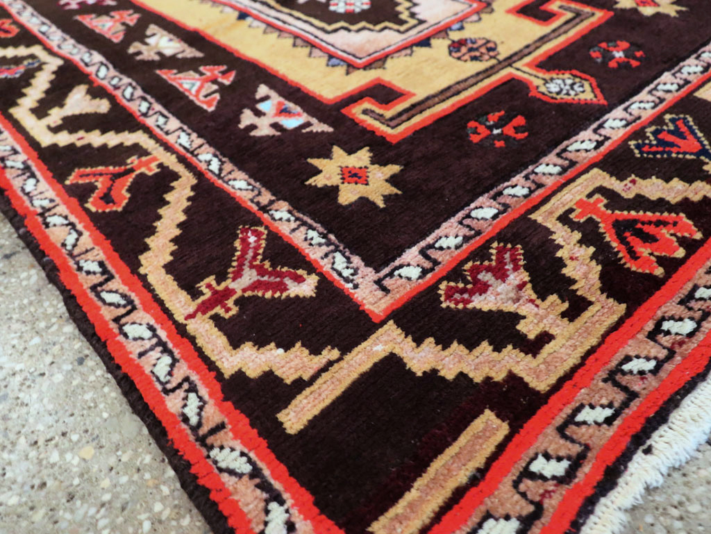 Vintage Persian Hamadan Rug, No.27876 - Gsblank