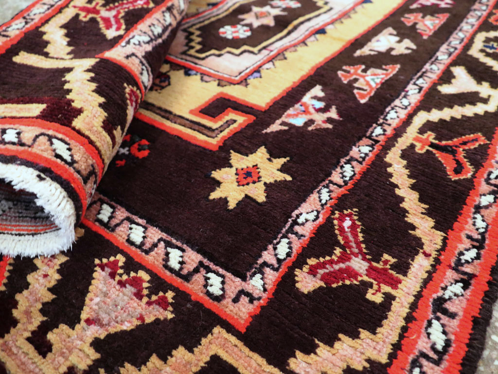 Vintage Persian Hamadan Rug, No.27876 - Gsblank