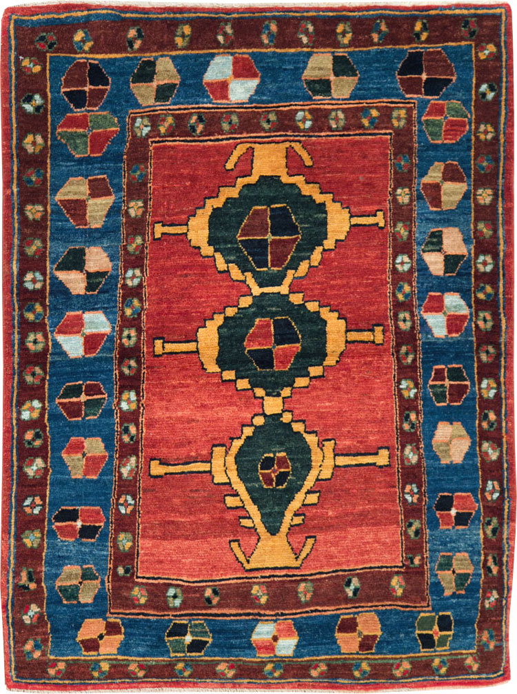 Modern Persian Gabbeh Rug, No.27878 - Gsblank