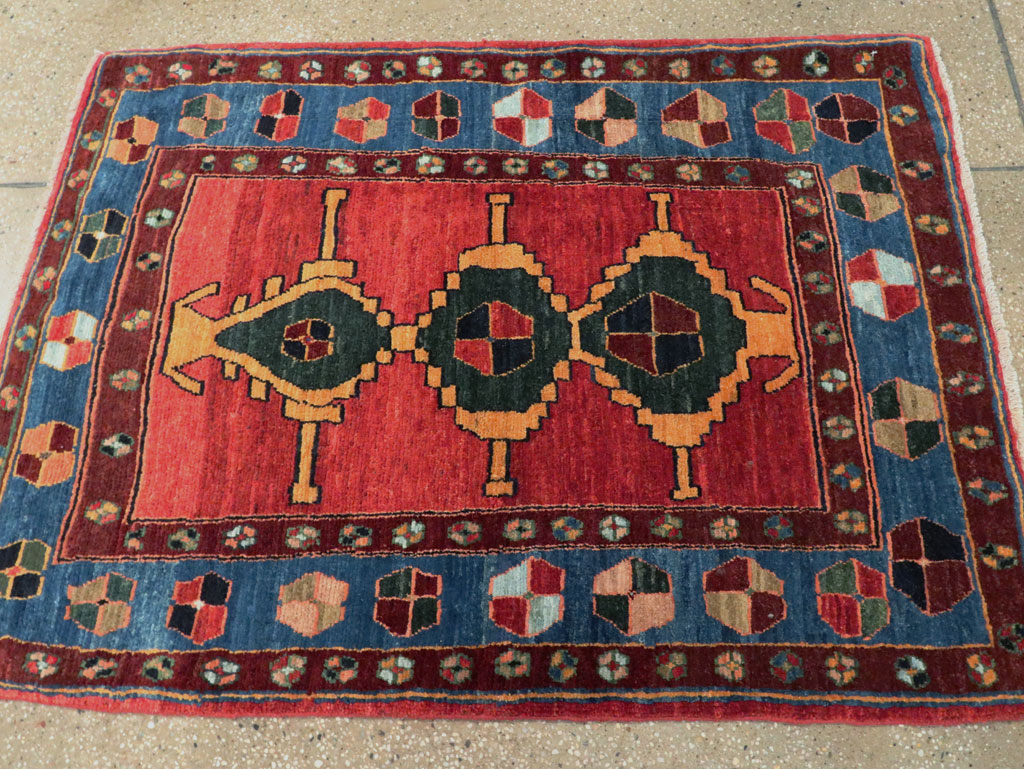 Modern Persian Gabbeh Rug, No.27878 - Gsblank