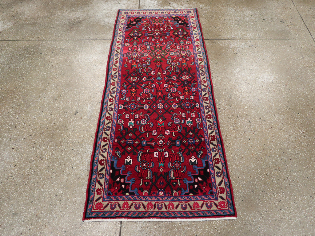 Vintage Persian Hamadan Rug, No.27879 - Gsblank