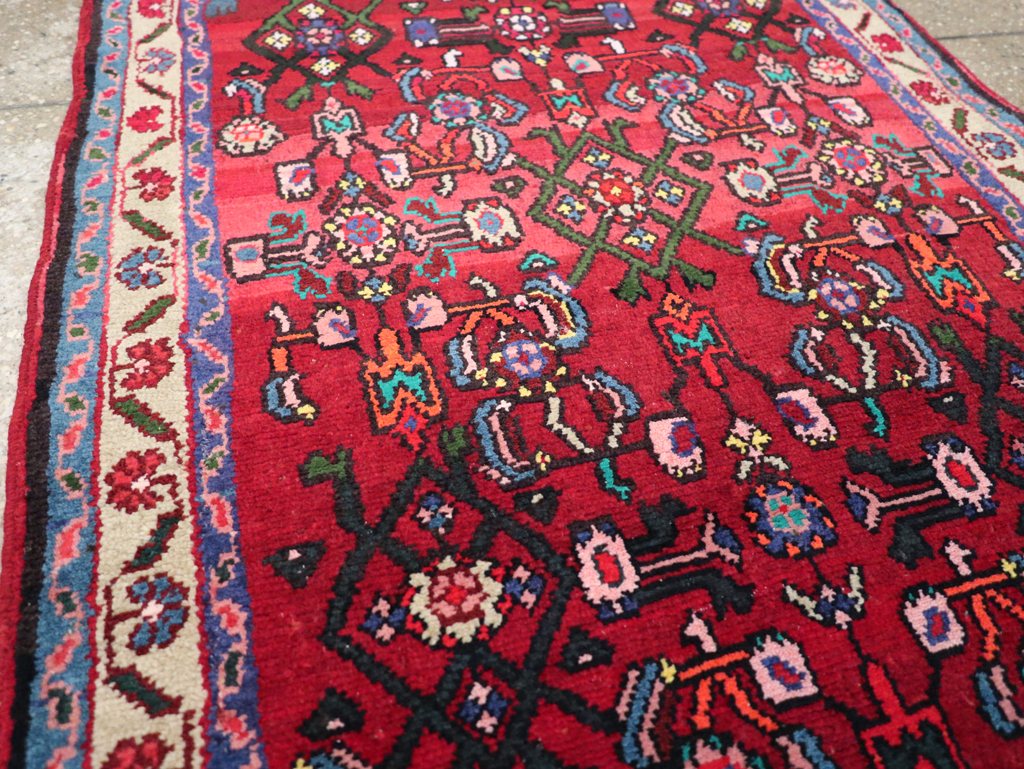 Vintage Persian Hamadan Rug, No.27879 - Gsblank