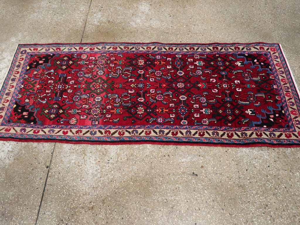 Vintage Persian Hamadan Rug, No.27879 - Gsblank