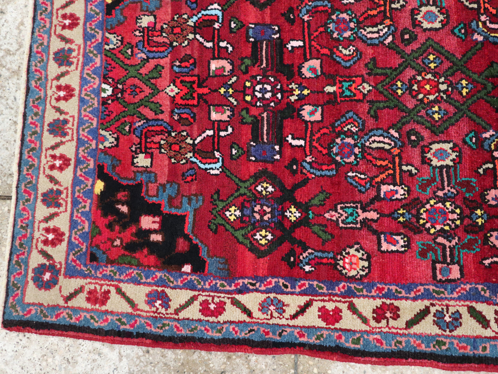 Vintage Persian Hamadan Rug, No.27879 - Gsblank
