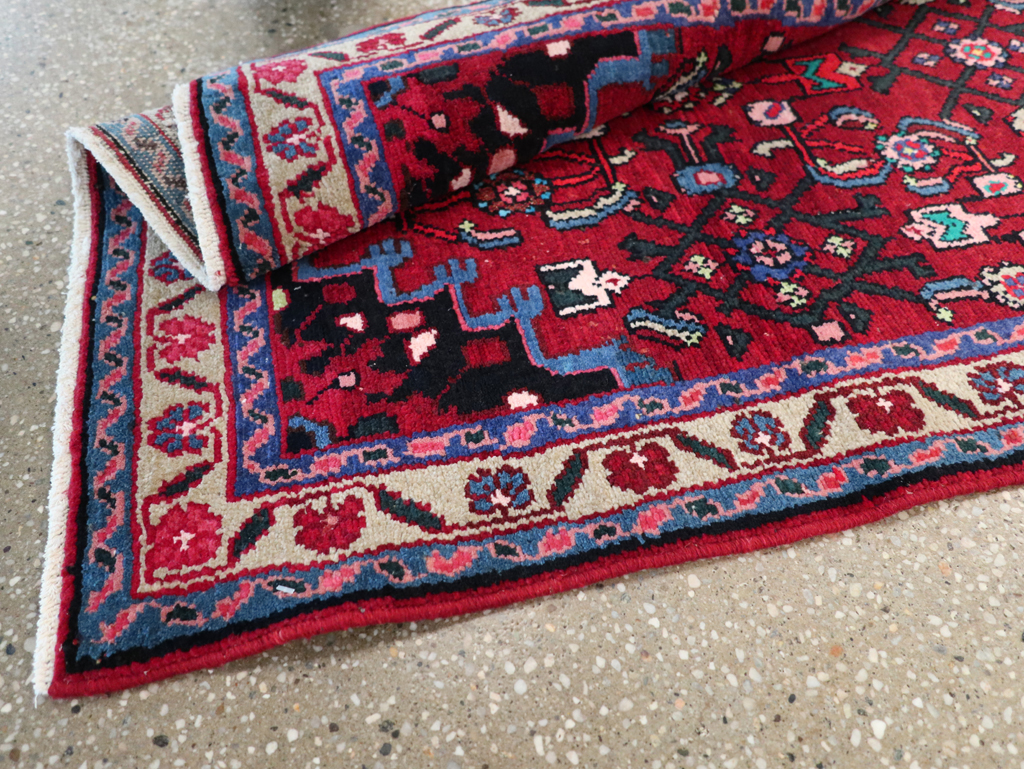 Vintage Persian Hamadan Rug, No.27879 - Gsblank