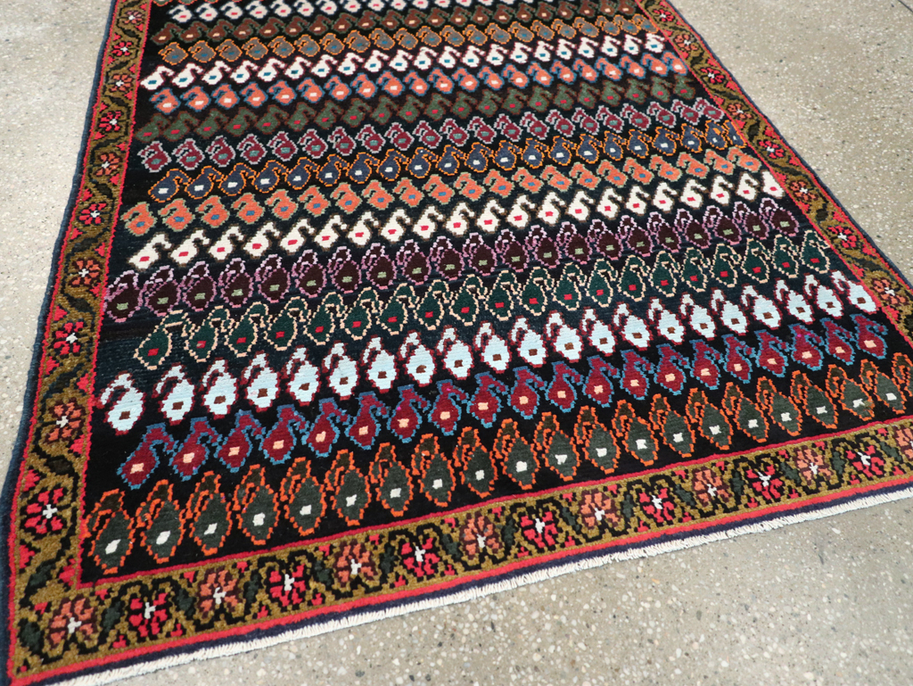 Vintage Persian Hamadan Rug, No.27881 - Gsblank
