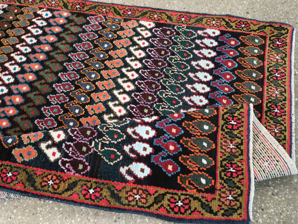 Vintage Persian Hamadan Rug, No.27881 - Gsblank