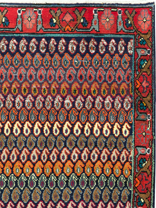 Vintage Persian Hamadan Rug, No.27882 - Gsblank