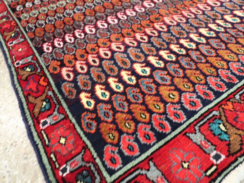 Vintage Persian Hamadan Rug, No.27882 - Gsblank