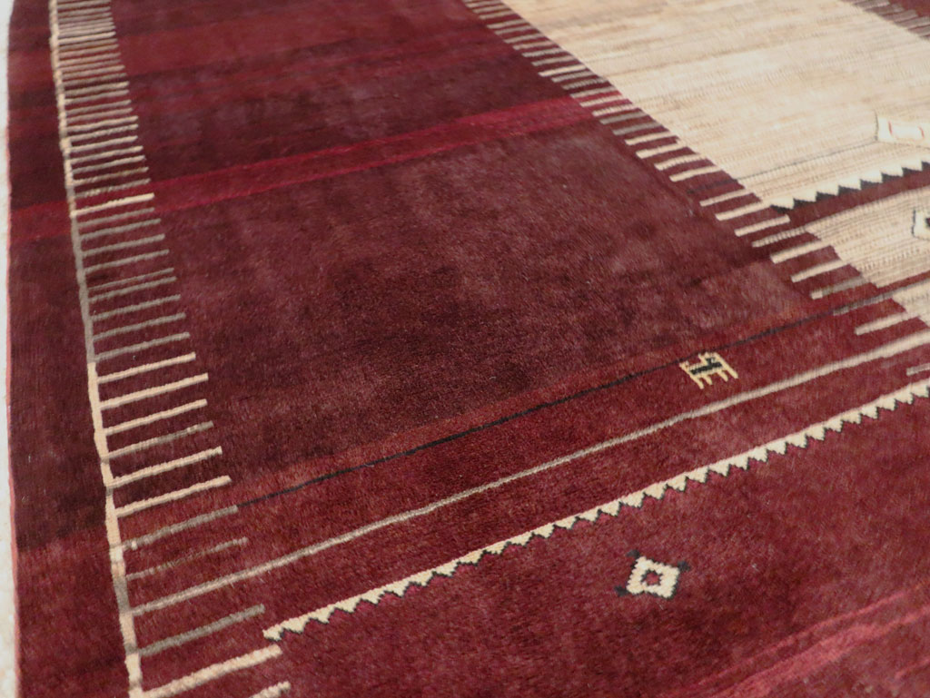 Vintage Persian Tabriz Rug, No.27885 - Gsblank