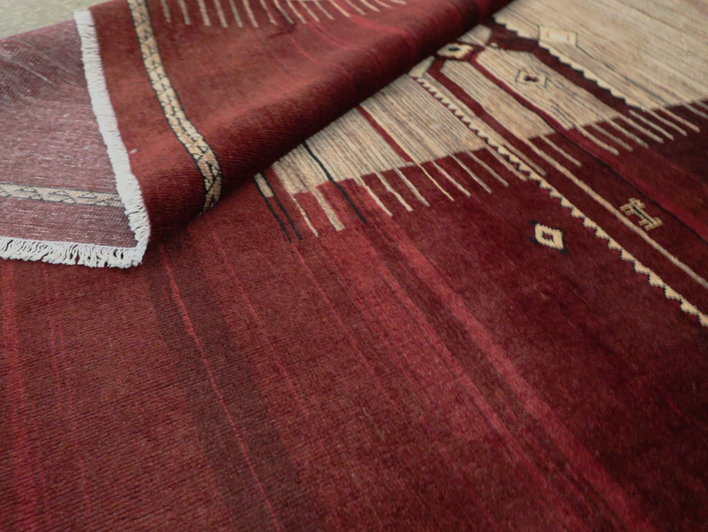 Vintage Persian Tabriz Rug, No.27885 - Gsblank