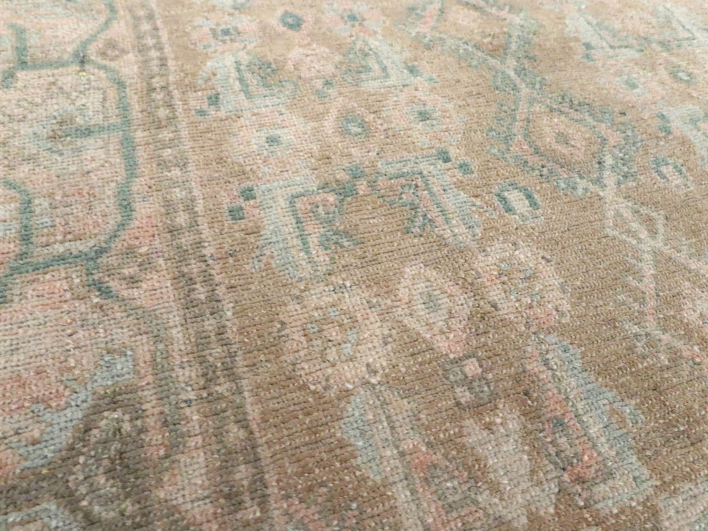 Vintage Persian Malayer Throw Rug, No.27890 - Gsblank