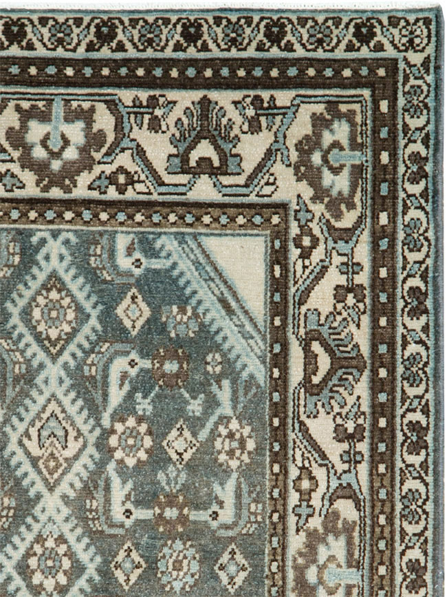 Vintage Persian Malayer Throw Rug (Pair: 1 of 2), No.27892 - Gsblank