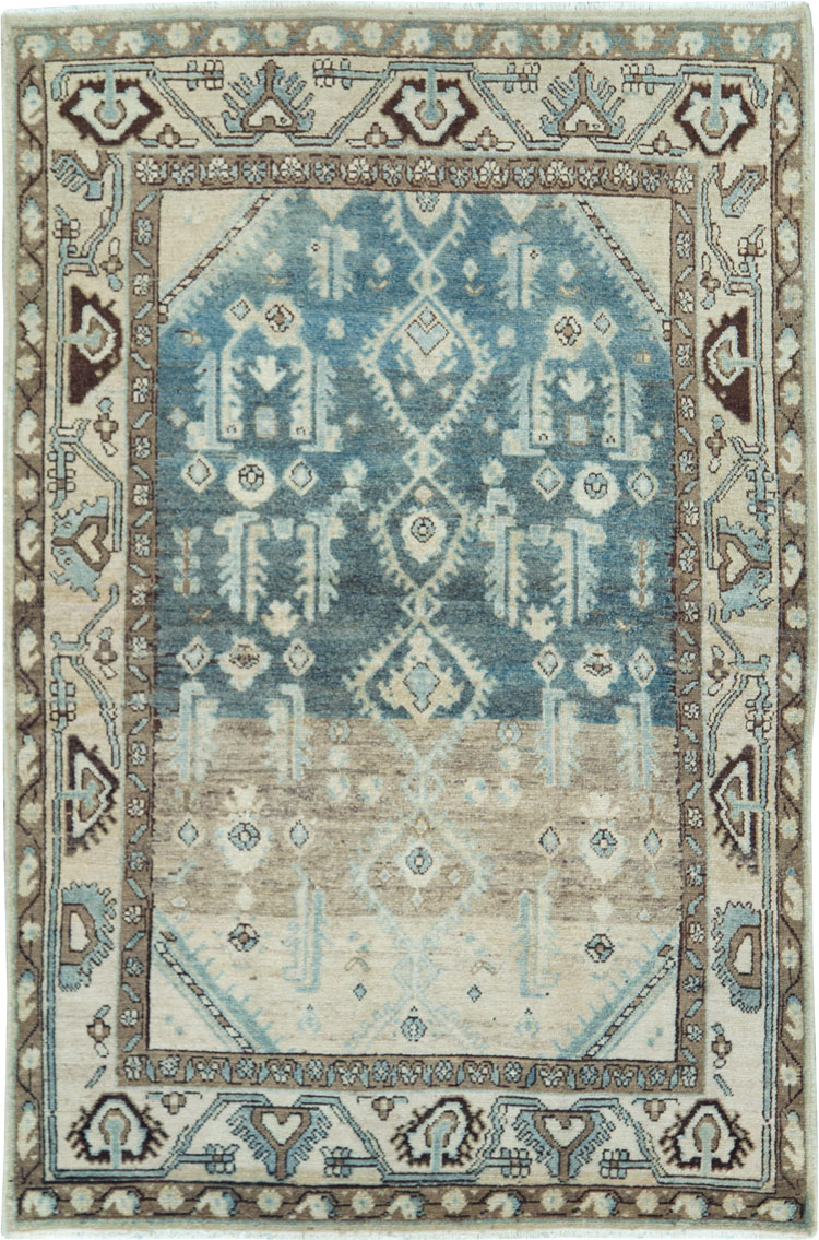 Vintage Persian Malayer Rug, No.27893 - Gsblank