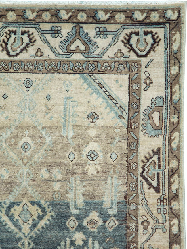 Vintage Persian Malayer Rug, No.27893 - Gsblank