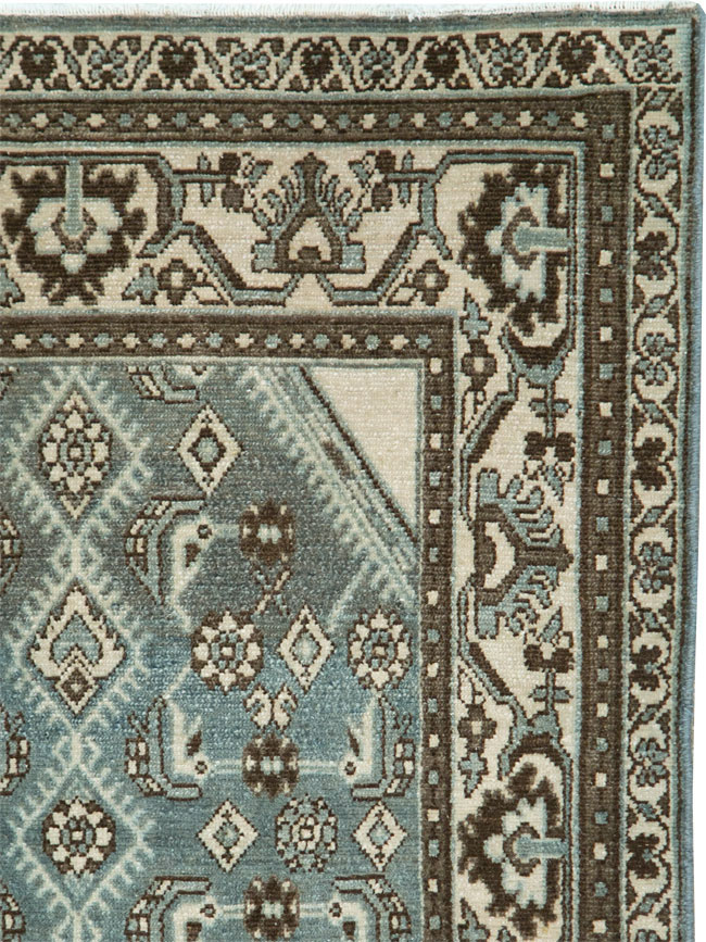 Vintage Persian Malayer Throw Rug (Pair: 2 of 2), No.27894 - Gsblank