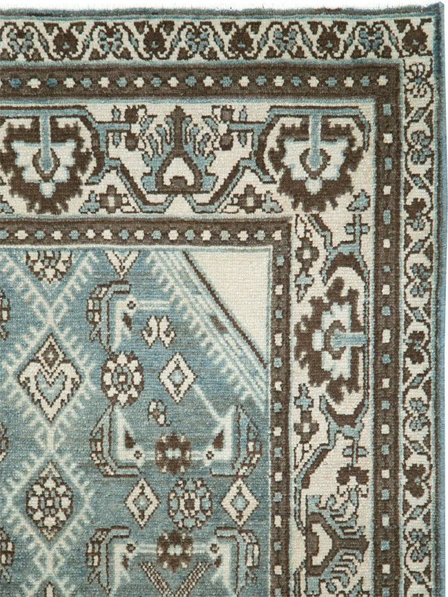 Vintage Persian Malayer Throw Rug (Pair: 2 of 2), No.27894 - Gsblank