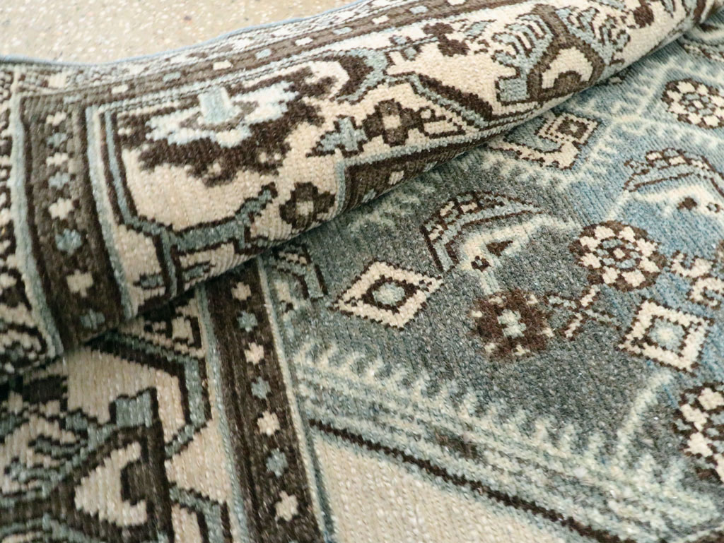 Vintage Persian Malayer Throw Rug (Pair: 2 of 2), No.27894 - Gsblank