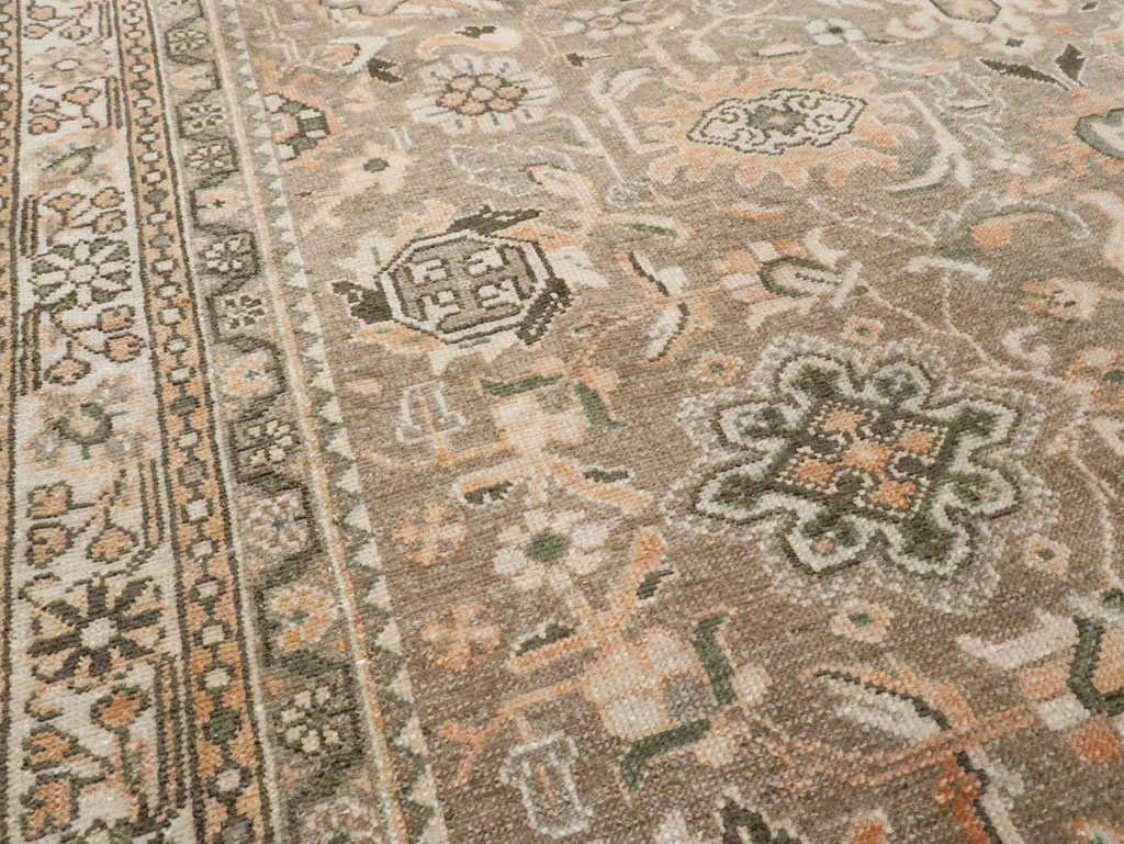 Vintage Persian Malayer Accent Rug (Pair: 1 of 2), No.27898 - Gsblank