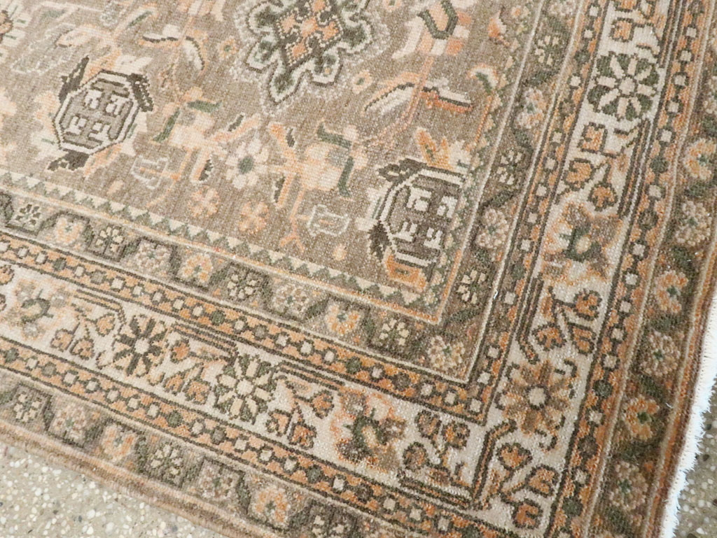 Vintage Persian Malayer Accent Rug (Pair: 1 of 2), No.27898 - Gsblank